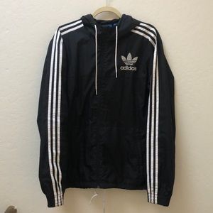 Adidas Athletic Windbreaker Jacket